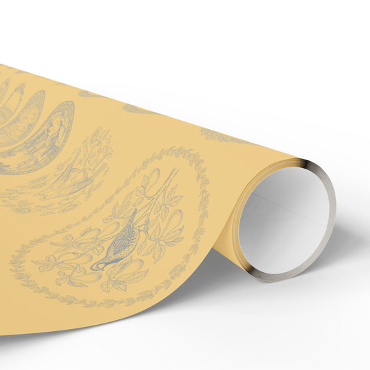 12 Days of Christmas Toile Wrapping Paper | Holiday Gift Wrap